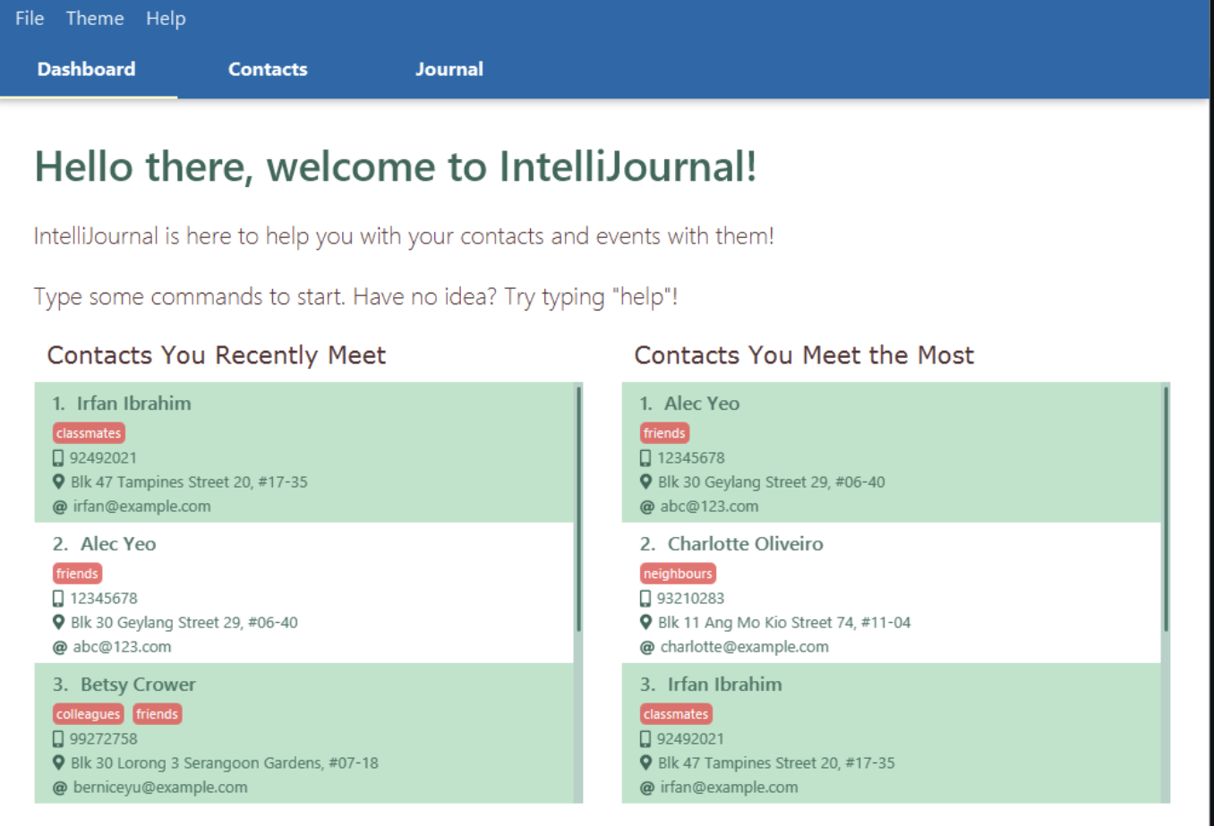 IntelliJournal